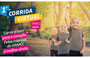 GRAACC abre inscrições para sua 1ª Corrida Virtual