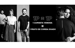 Marca de roupas doa refeição a cada camiseta vendida