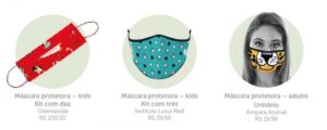 Máscaras pela causa