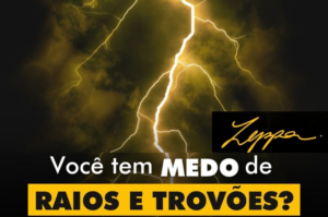 INSPIRAÇÕES DO ZEPPA: Você tem medo de raios e trovões?